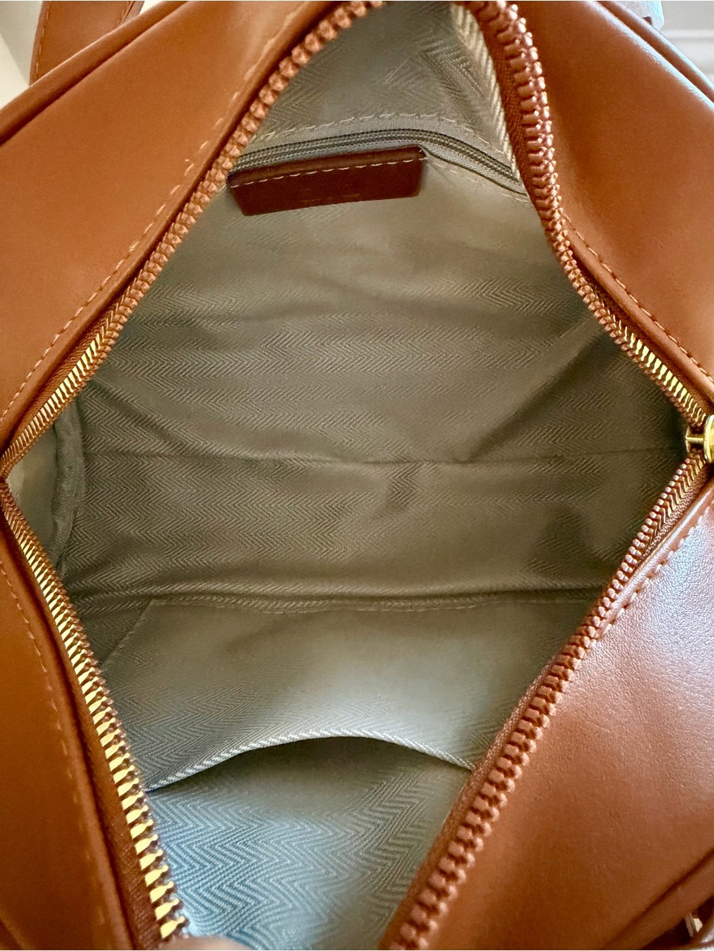 ALO Yoga Cognac Mini Dome Crossbody Bag - Picture 9 of 14